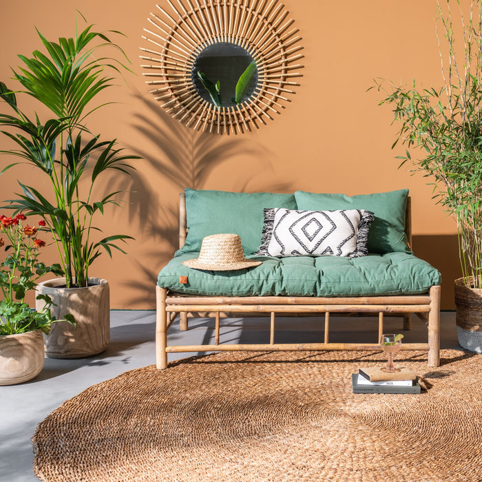 WOOOD Bamboo Palletbank (zonder kussens)