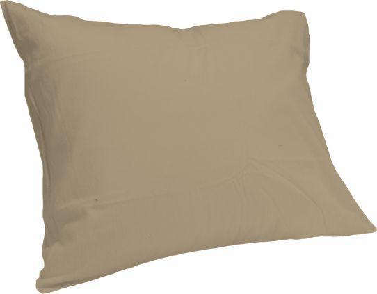 Elegance Kussensloop Hotelsluiting Percal Katoen zand