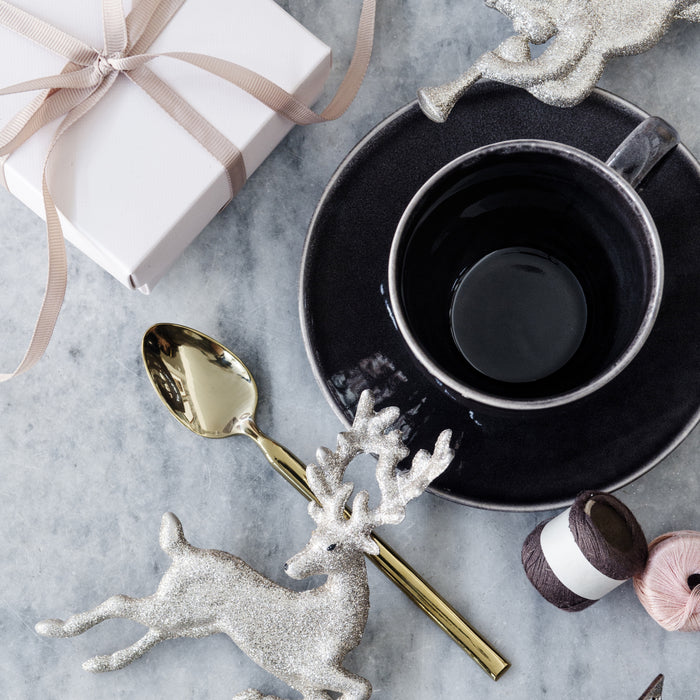 Broste Copenhagen Tvis Bestekset 16-delig - Goud