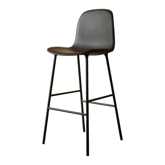 Normann Copenhagen Form Barkruk High 65 cm - Staal - Zwart