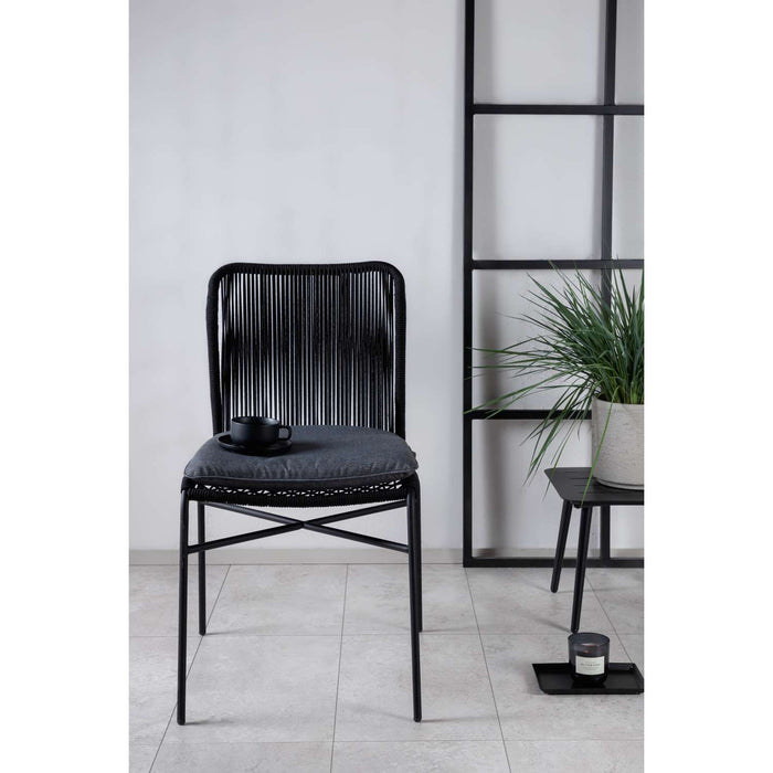 Venture Home Julian Eetkamerstoel 67 x 88 x 53 - Zwart - 4-pack