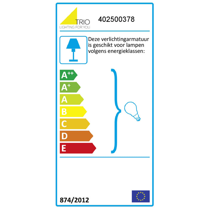 TRIO Concrete Vloerlamp