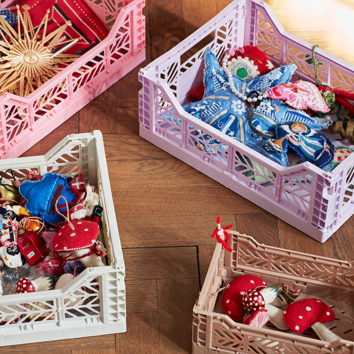 Hay Colour Crate Vouwkrat M 14,5 L - Lavender