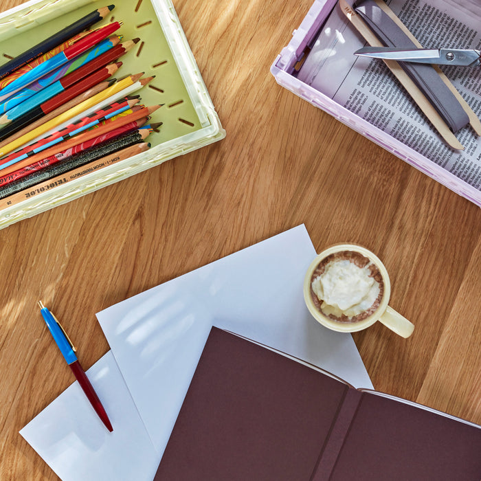 Hay Colour Crate Vouwkrat M 14,5 L - Lavender