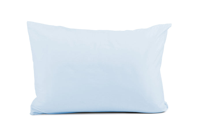 Elegance Kussensloop Hotelsluiting Percal Katoen licht blauw