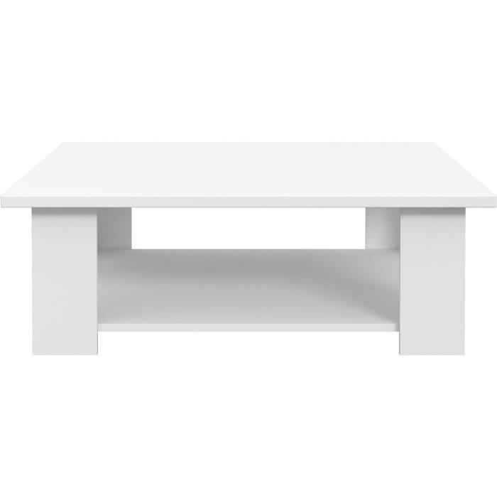 Cstore PILVI Salontafel - Mat wit - L 90 x D 90 x H 31 cm