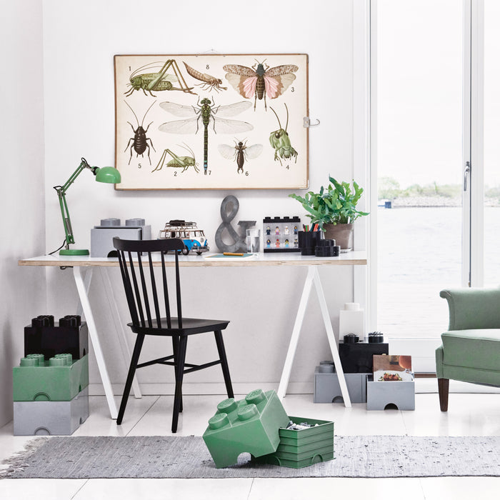 LEGO® Brick 4 Opbergbox - Zand Groen