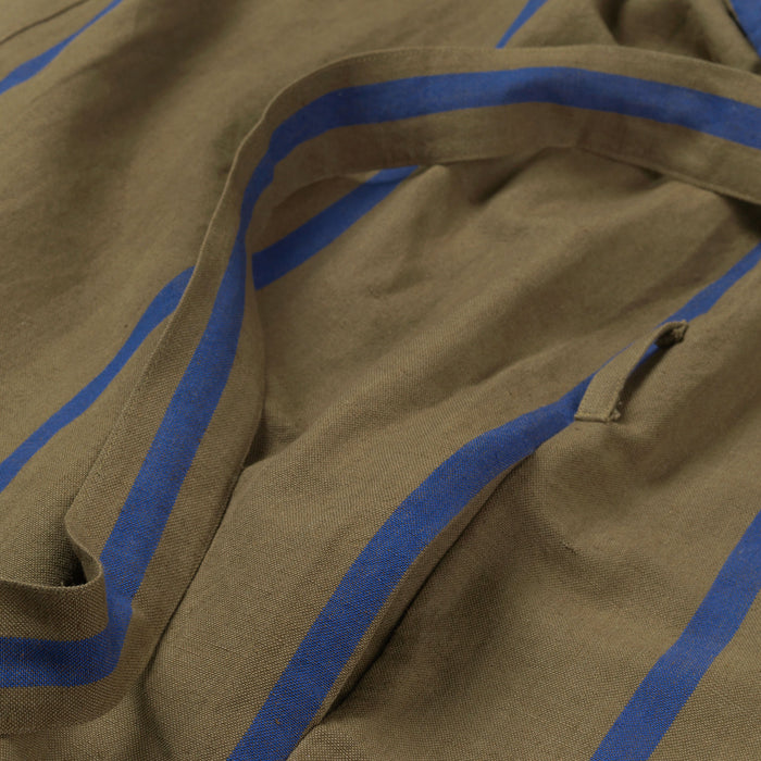 Ferm Living Field Badjas - Olive/Bright Blue