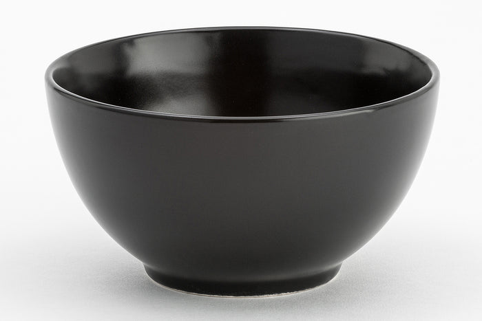 Lite-Body - Hermes Kom 16 cm | 500 ml - Set van 6 - Rond - Zwart ma