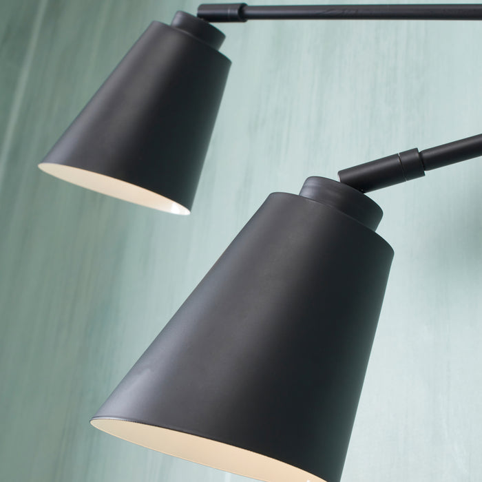 It's about RoMi Bremen Wandlamp - 2-kap - zwart