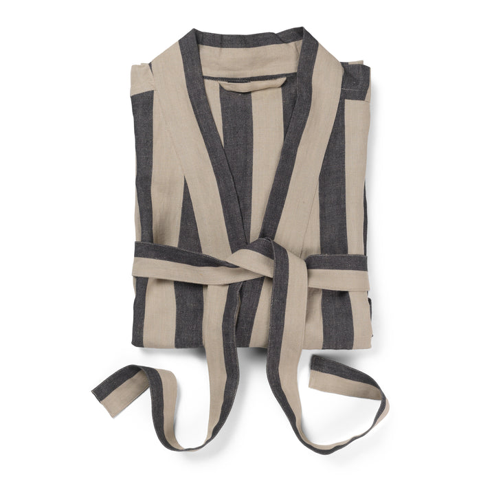 Ferm Living Field Badjas - Sand/Black