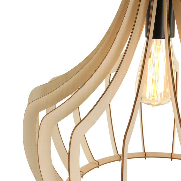 TRIO Wood Hanglamp