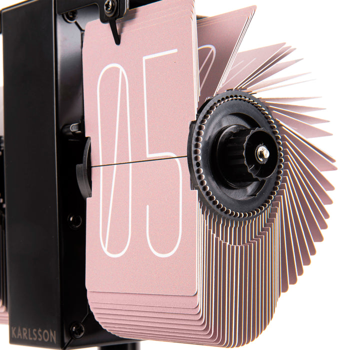 Karlsson No Case Wand-/Tafelklok - Roze