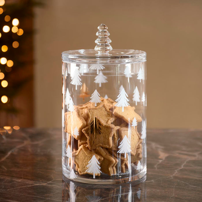 Riviera Maison Elegant Christmas Tree Jar - 15.0x15.0x26.0 cm