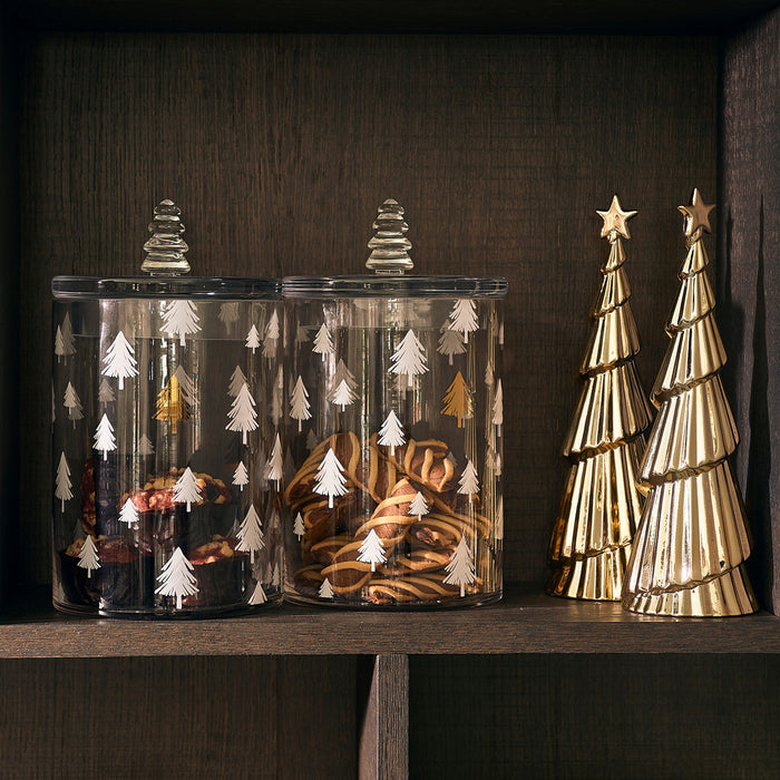 Riviera Maison Elegant Christmas Tree Jar - 15.0x15.0x26.0 cm