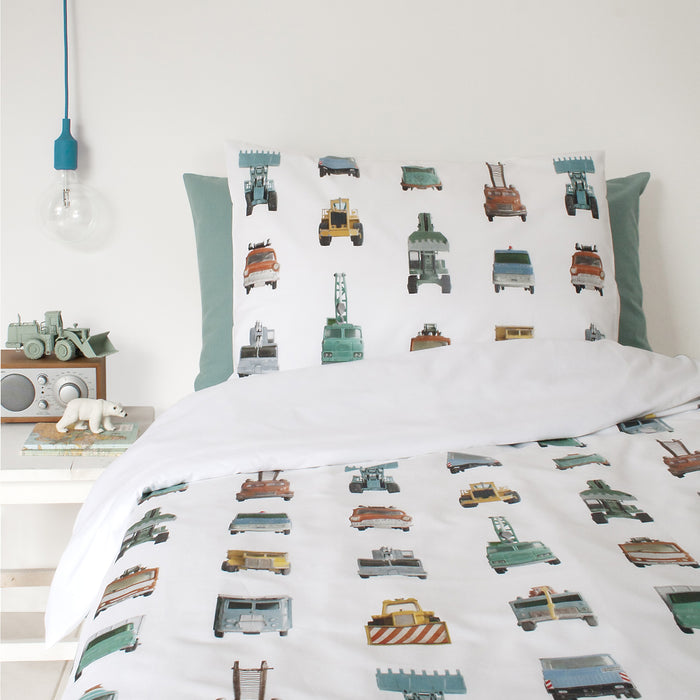 Studio Ditte Werkauto Dekbedovertrek 140 x 220 cm