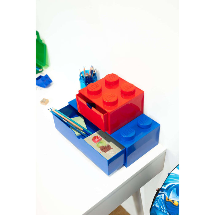 LEGO - Opberglade Brick 4, Rood - LEGO