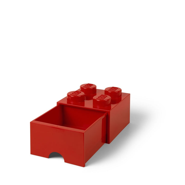LEGO - Opberglade Brick 4, Rood - LEGO