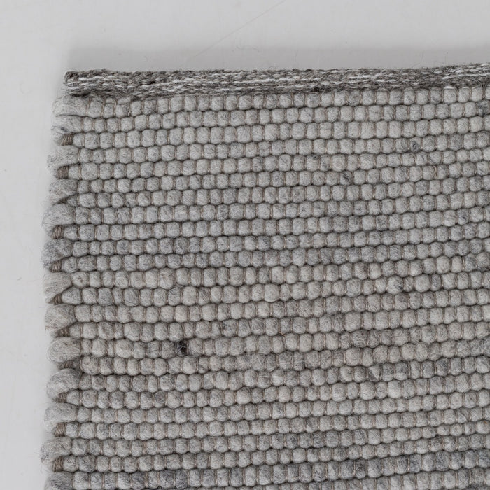 Interieur05 Wollen Vloerkleed Lichtgrijs Vik 240 x 340 cm (XL)