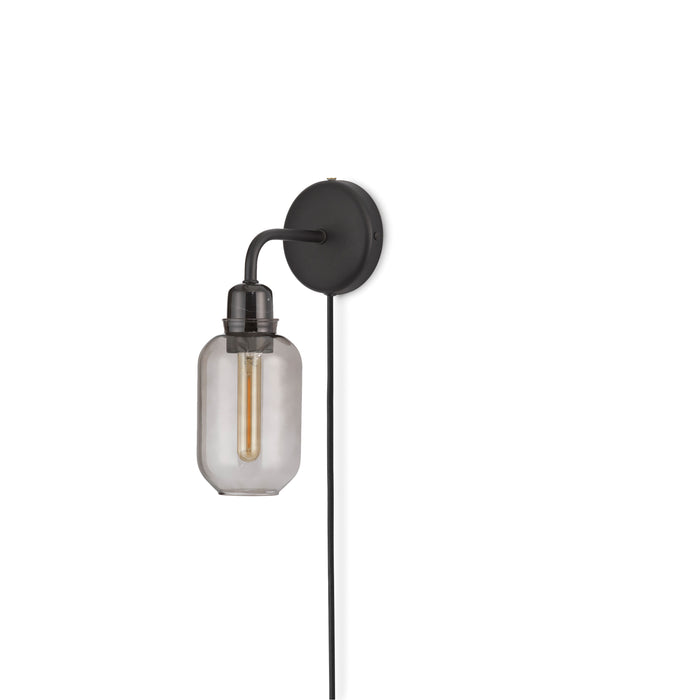 Normann Copenhagen Amp Wandlamp Zwart/Smoke