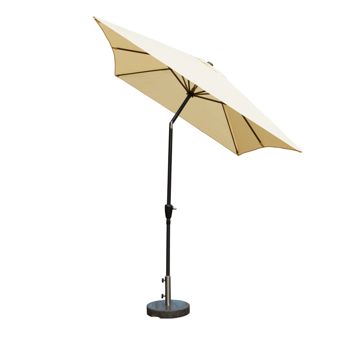 Kopu® Bilbao Rechthoekige Parasol 150x250 cm met hoes - Creme