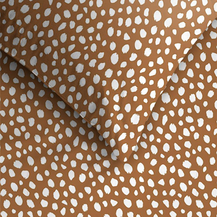 Ambiante Harley Dekbedovertrek 200 x 200/220 cm - Oranje