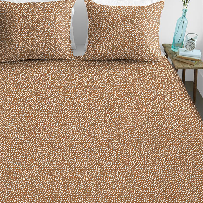 Ambiante Harley Dekbedovertrek 200 x 200/220 cm - Oranje