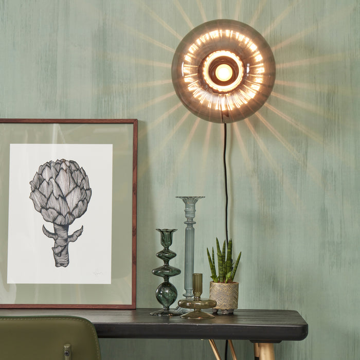 It's about RoMi Brussels Wandlamp - Antraciet