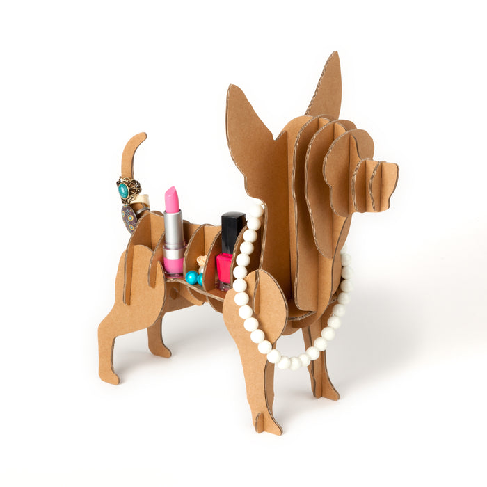 Milimetrado - Chihuahua van Karton - Decoratief opbergrek