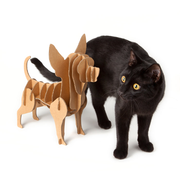 Milimetrado - Chihuahua van Karton - Decoratief opbergrek