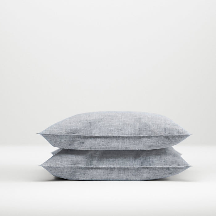 Zo Home Lino Kussensloop Linnen Look denim drift