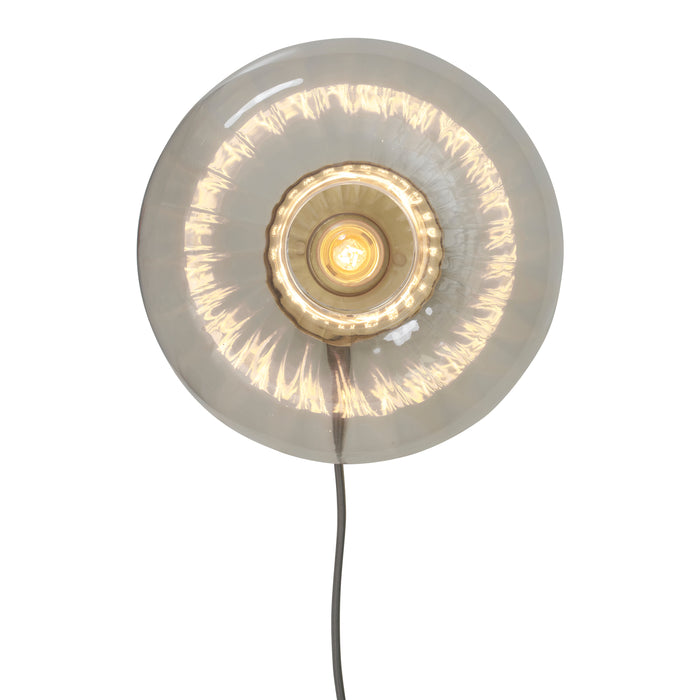 It's about RoMi Brussels Wandlamp - Goud/Transparant