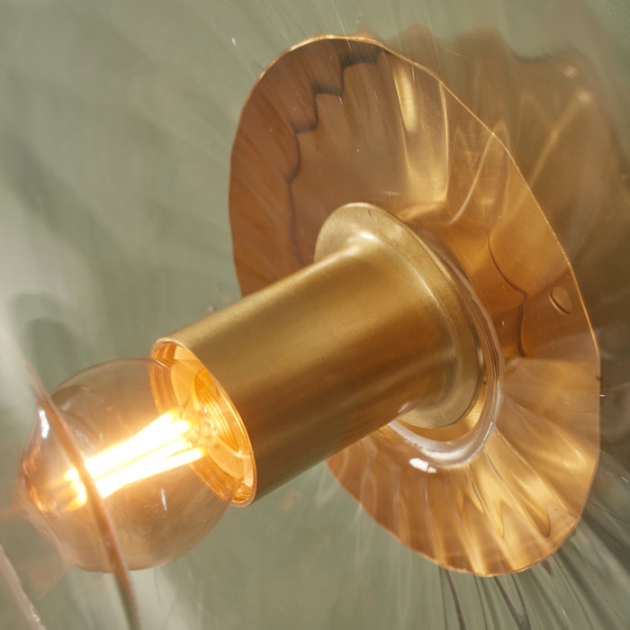 It's about RoMi Brussels Wandlamp - Goud/Transparant