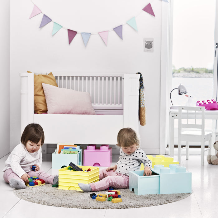 LEGO® Brick 4 Opbergbox Met Lade - Roze