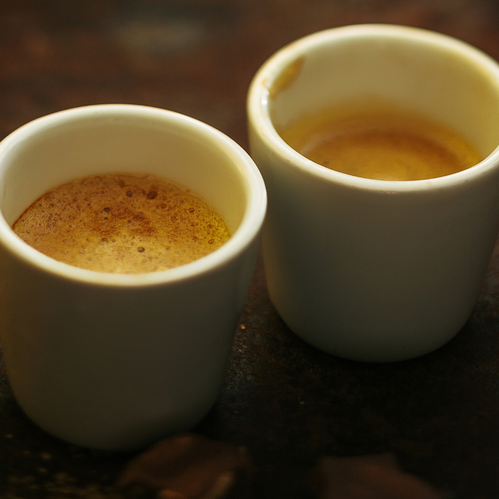 Orange85 Espressokopjes 4 stuks Mintgroen 90 ml Porselein