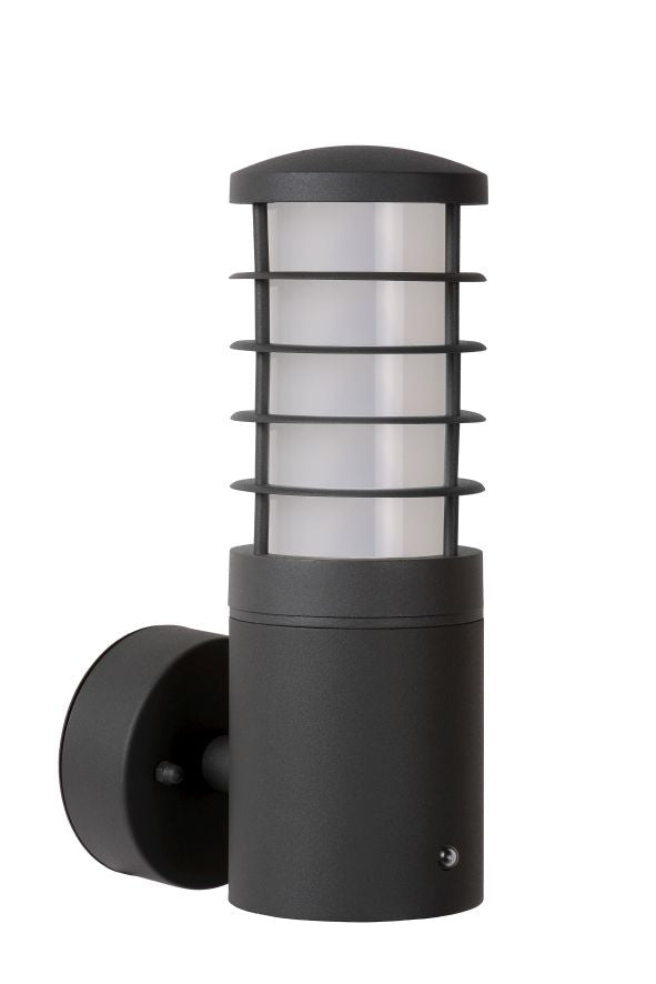 Lucide SOLID Wandlamp 1xE27 - Antraciet