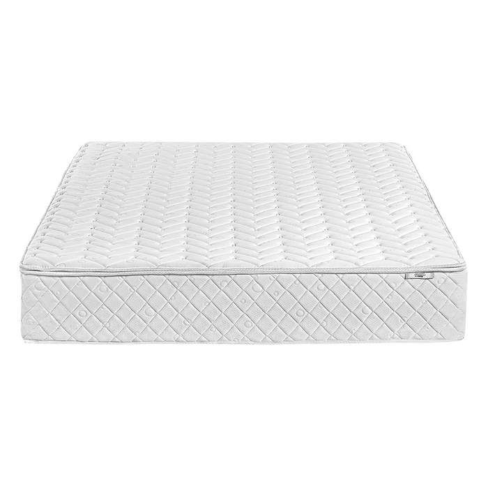 Beliani-GLORY-Pocketveringmatras medium-Wit-140 x 200 cm-Polyester