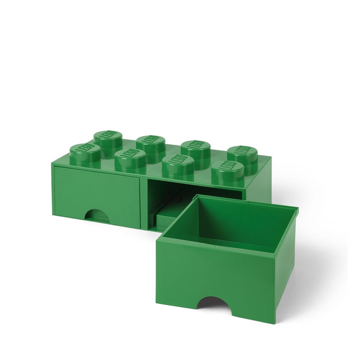 LEGO - Opberglade Brick 8, Groen - LEGO