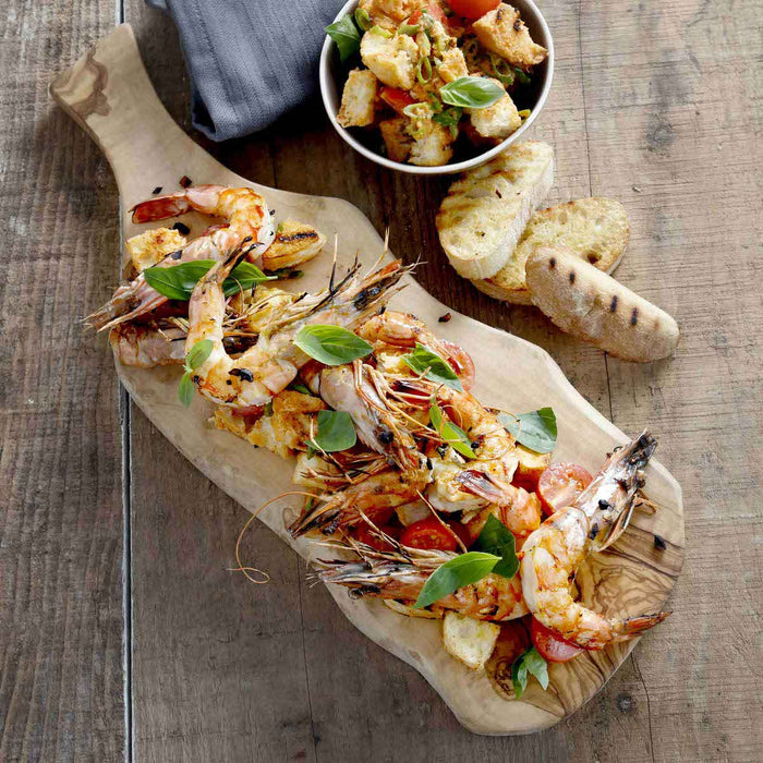 Bowls and Dishes Pure Olive Wood Serveerplank Rustique 35-40 cm