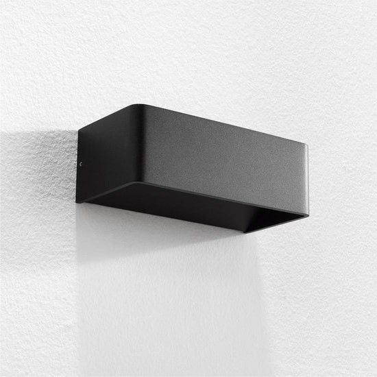 Artdelight Wandlamp Mainz Zwart 2 x 3Watt Led