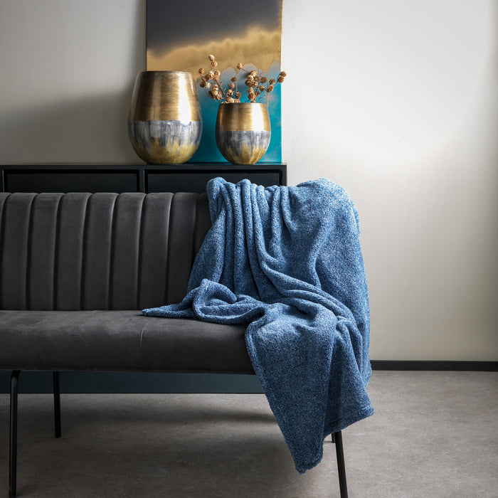 Dutch Decor plaid OSCAR - 140x180 cm Insignia Blue