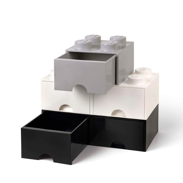 LEGO - Opberglade Brick 8, Wit - LEGO