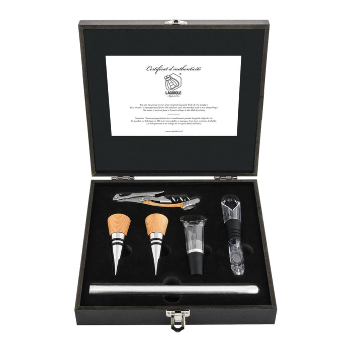 Laguiole Style de Vie Luxury Line Kurkentrekker met Accessoires