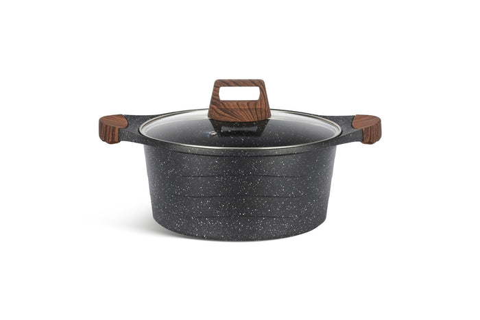 Edenberg Stonetec Line - 12-delige Luxe Pannenset van Gesmeed