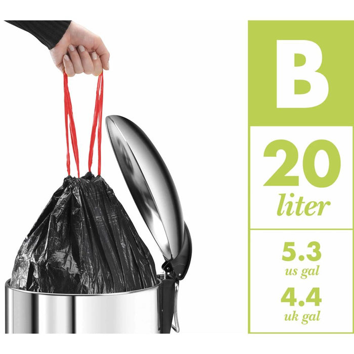 Hailo Öko Trio Plus L Prullenbak - 3x9L - zilver