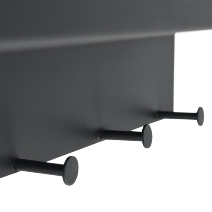LOFT42 Lucia Kapstok - Zwart – Metaal – 7 haken