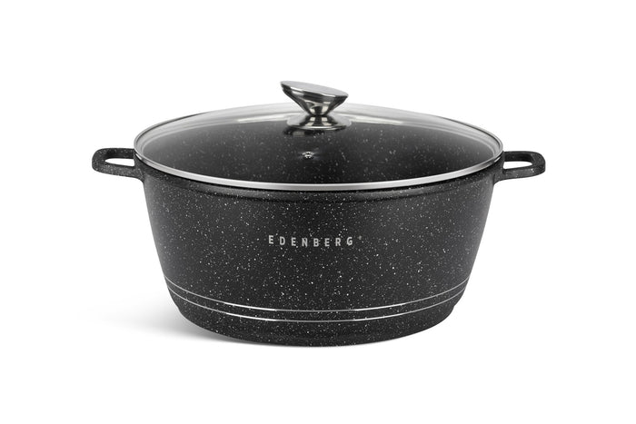 Edenberg Stonetec Line - 10-delige Luxe Pannenset van Gesmeed