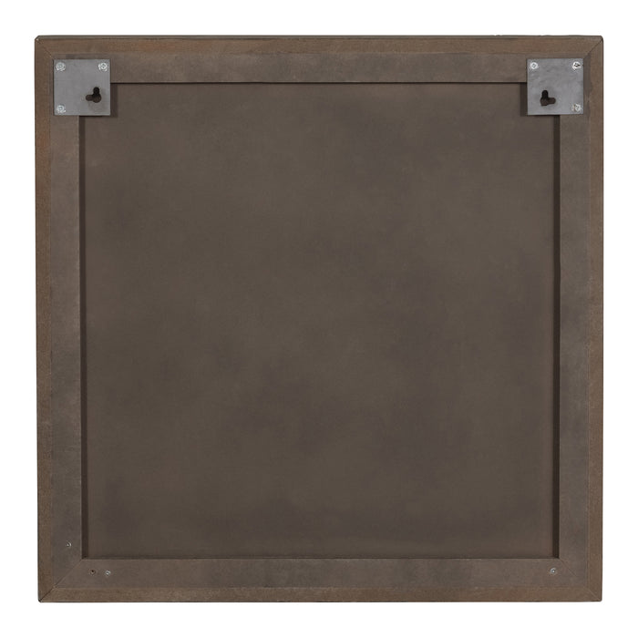 WOOOD Kaya Schilderij Espresso 60 x 60 cm