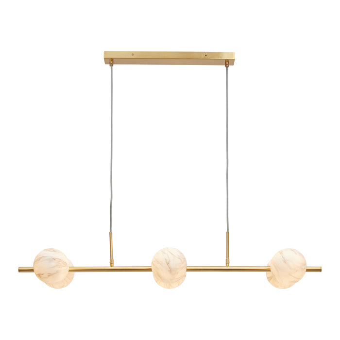 It's about RoMi Carrara Hanglamp - 6-bollen - Goud