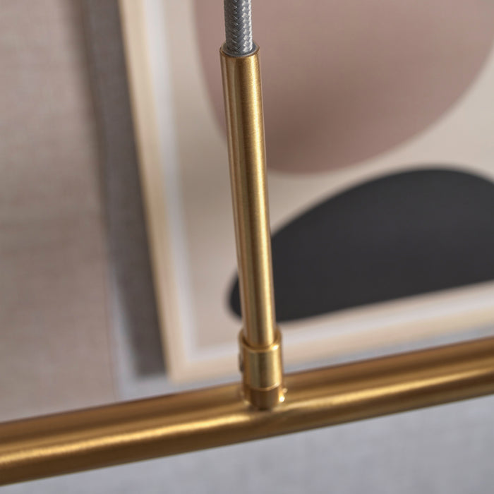 It's about RoMi Carrara Hanglamp - 6-bollen - Goud